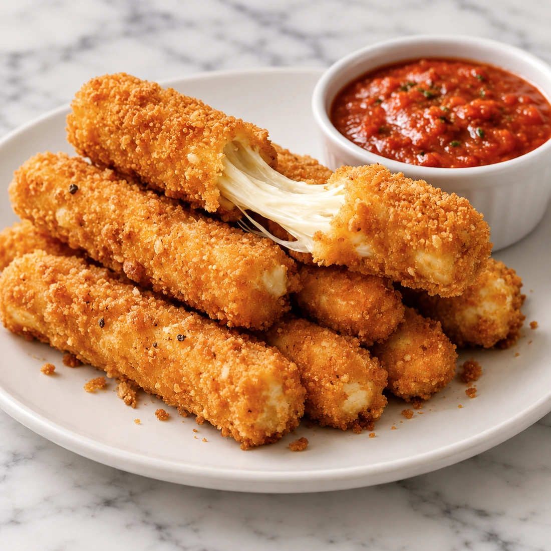 Mozzarella Sticks with Marinara